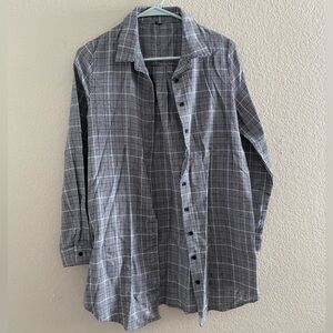 Plaid Duster